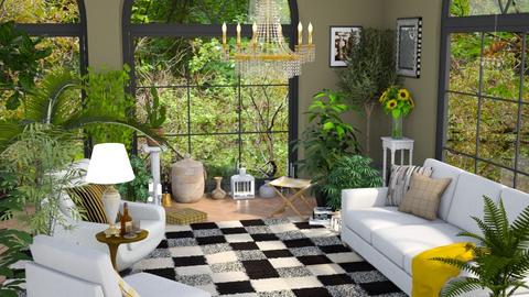 Checkered Living - Living room  - by jennaswa